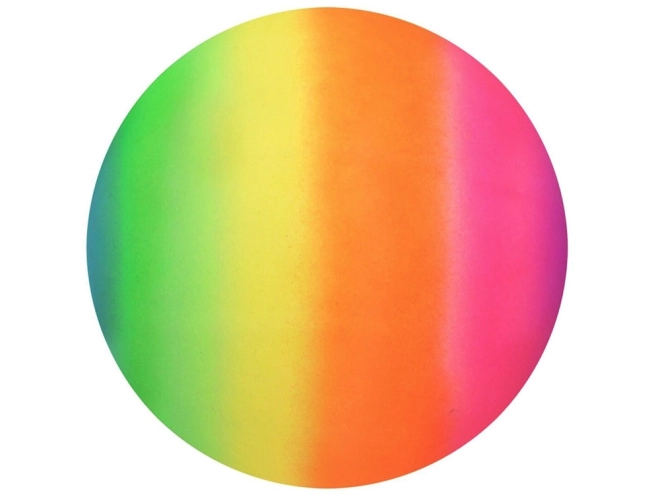 Balle en caoutchouc arc-en-ciel pour enfants 23 cm