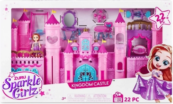 ZURU Sparkle Girlz château royal avec poupée 12 cm