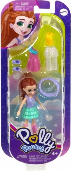 Polly Pocket – petit set mode avec poupée et tenues
