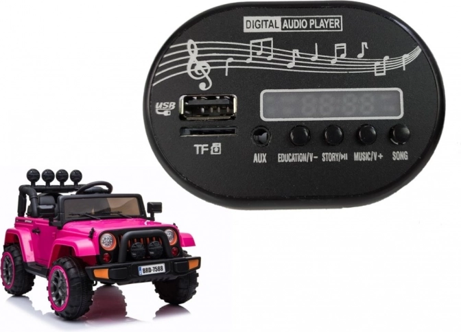 Panneau musical pour voiture électrique pour enfants à batterie