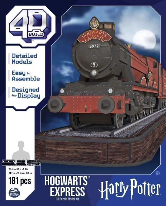 4D BUILD Puzzle 3D Harry Potter : Express de Poudlard 181 pièces