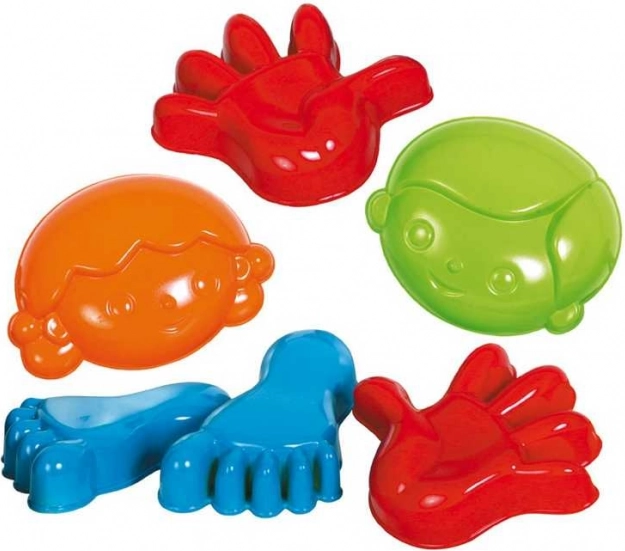 Gowi set d’empreintes pour le corps – 6 pcs