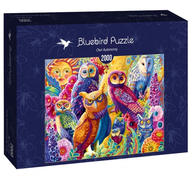 Puzzle Autonomie des Chouettes 2000 pièces