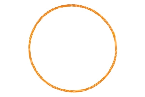 Cerceau Hula hoop plastique diamètre 70cm