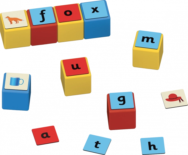Lettres et images pour composer des mots rapidement