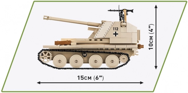 COBI 2282 II WW Marder III Ausf. M, 1:35, 367 p, 1 f