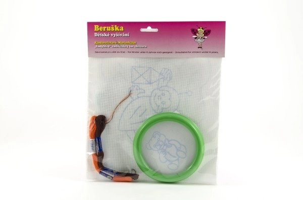 Kit de broderie pour enfants dans un cadre