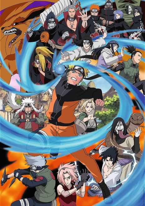 Puzzle Naruto Shippuden 1000 pièces