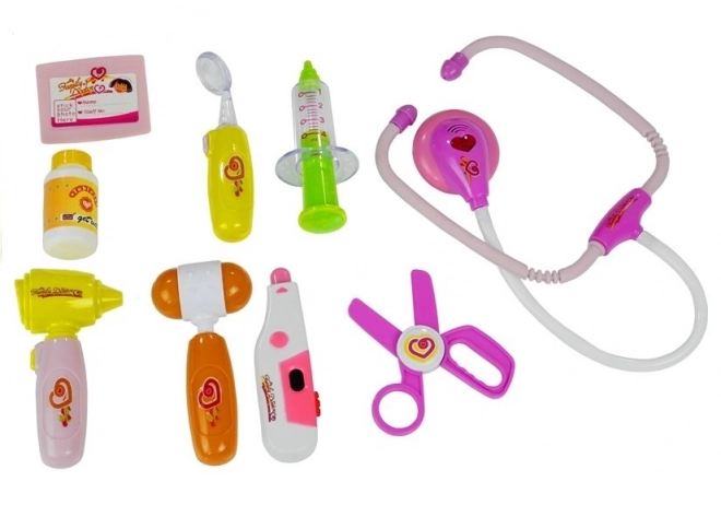 Mallette avec accessoires pour médecin