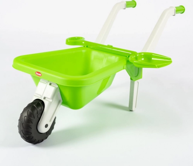 Brouette en plastique avec pelle – vert