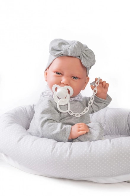 Antonio Juan 33228 CARLA - poupée réaliste bébé avec corps en tissu doux - 42 cm