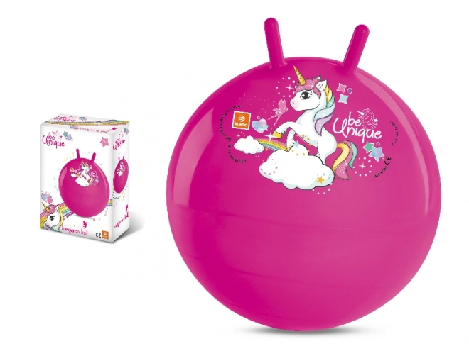 Balle sauteur Licorne 45-50 cm