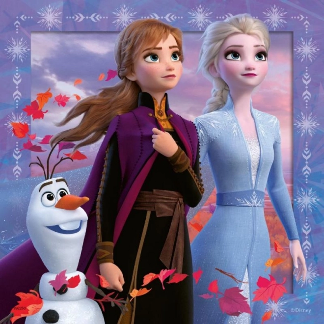 Puzzle Ravensburger La Reine des Neiges 2 : Le Voyage 3x49 pièces