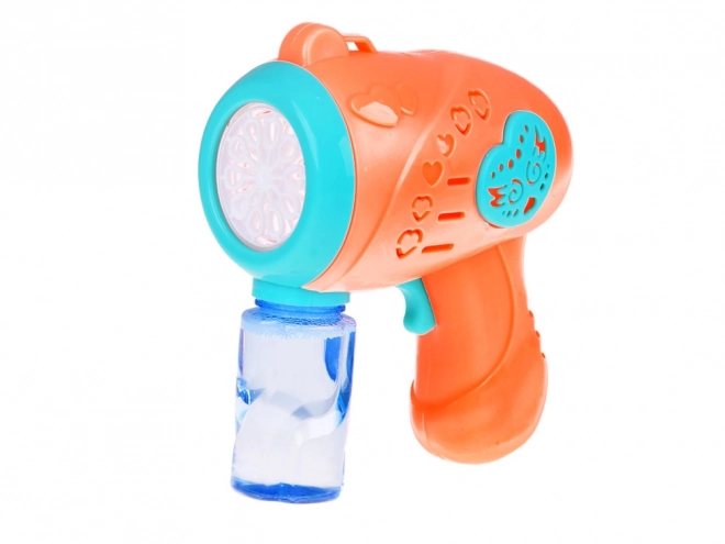 Pistolet à bulles coloré pour enfants