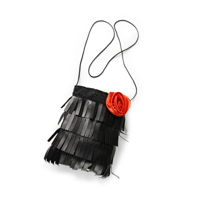 Sac à bandoulière avec une rose
