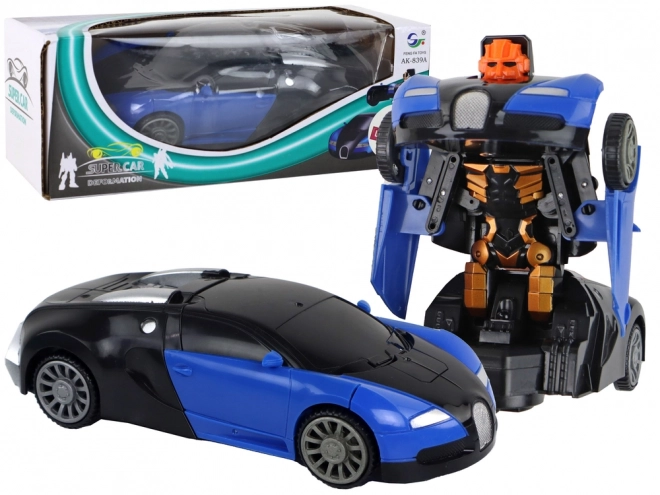 Effets lumineux Bugatti 2 en 1 Voiture-Robot