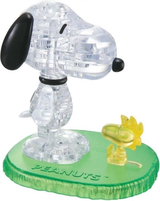3D Crystal Puzzle Snoopy et Woodstock 41 pièces