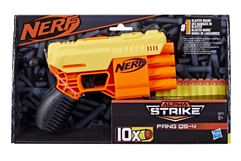 NERF Alpha strike fang QS4 Jaune