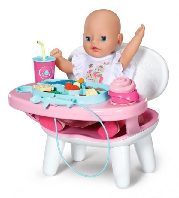 Chaise haute BABY born avec effets sonores