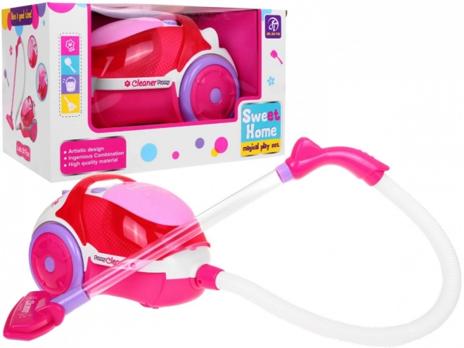 Aspirateur interactif pour enfants avec effets