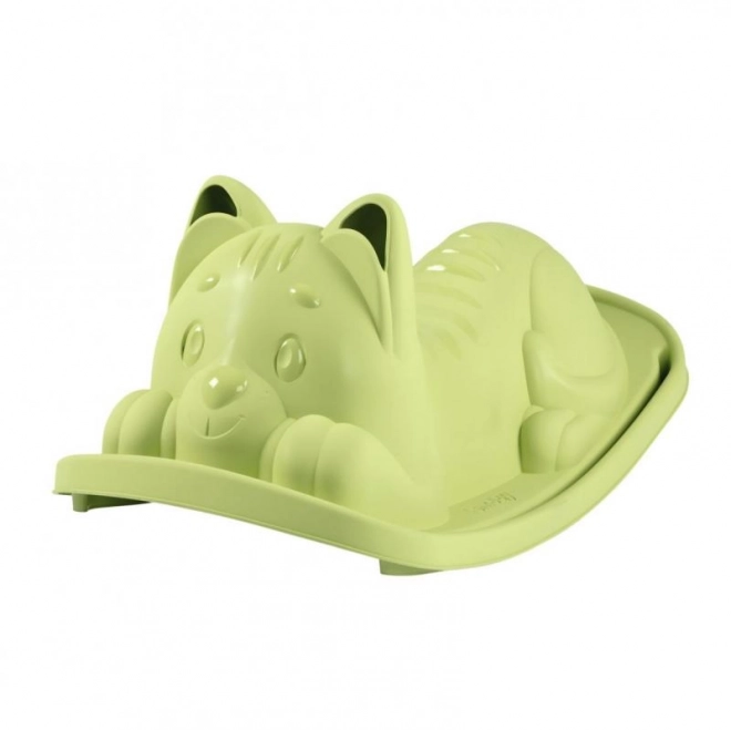 Balançoire Chat Vert