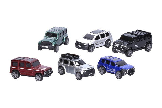 Voiture tout-terrain métallique 7,6 cm