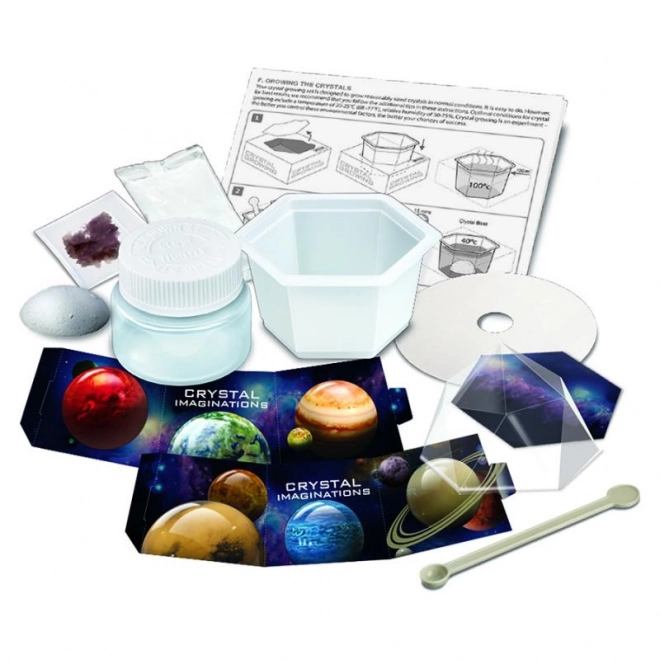 Kit éducatif pour cultiver des cristaux 4M - Cristaux rouges