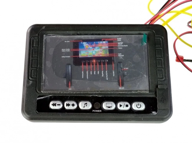 Panneau musical LCD MP4 pour Range Rover