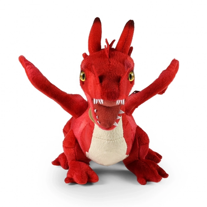 Dragon en peluche rouge ECO-FRIENDLY 40 cm