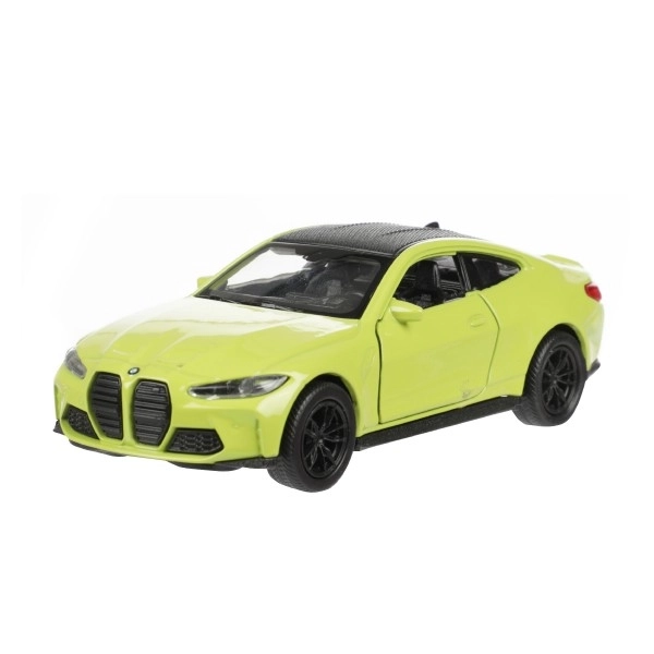 Auto Welly BMW M4 métal/plastique 12cm 4 couleurs à friction