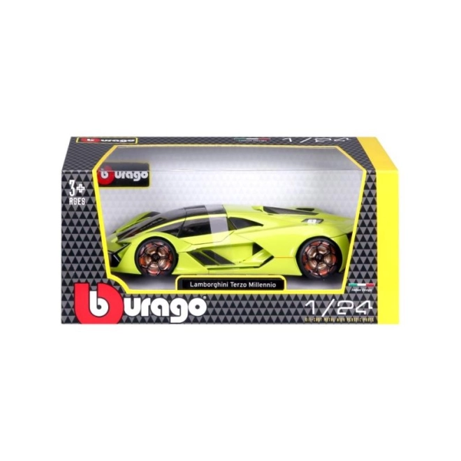 Bburago 1:24 Lamborghini Terzo Millenio Vert