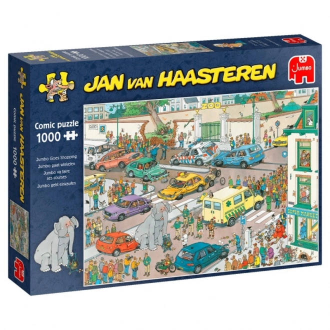 JUMBO Puzzle Jumbo va faire les courses, 1000 pièces