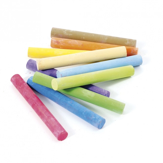 Jeujura Craies colorées 10 pcs