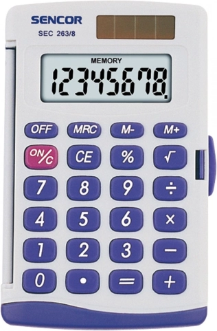 Calculatrice de poche SEC 263/8