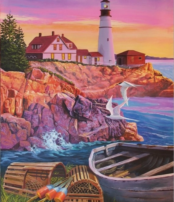 Puzzle Phare dans la baie XL 275 pièces
