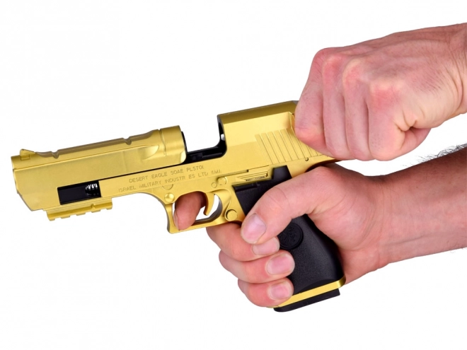 Pistolet pour enfants avec munitions en mousse et silencieux