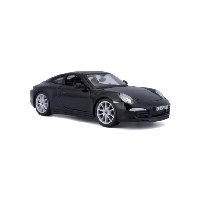 Modèle de voiture Porsche 911 Carrera S noir