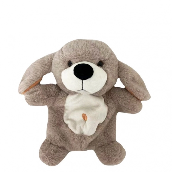 Marionnette en peluche chien 26 cm