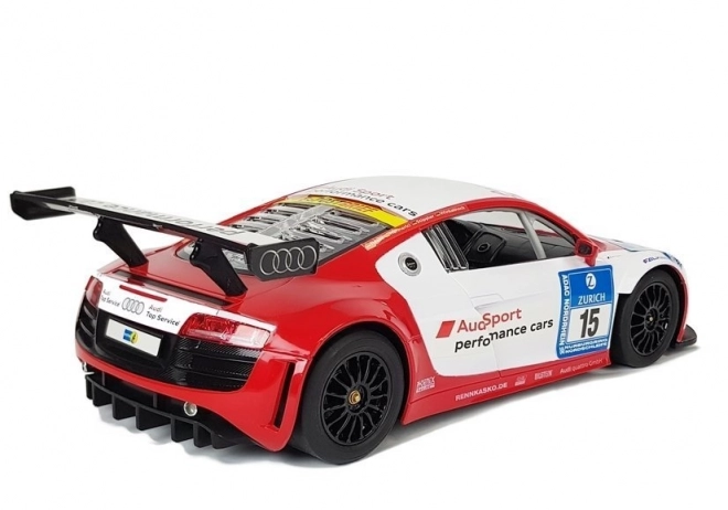 Rastar Audi R8 LMS voiture radiocommandée 1:14 blanc-rouge