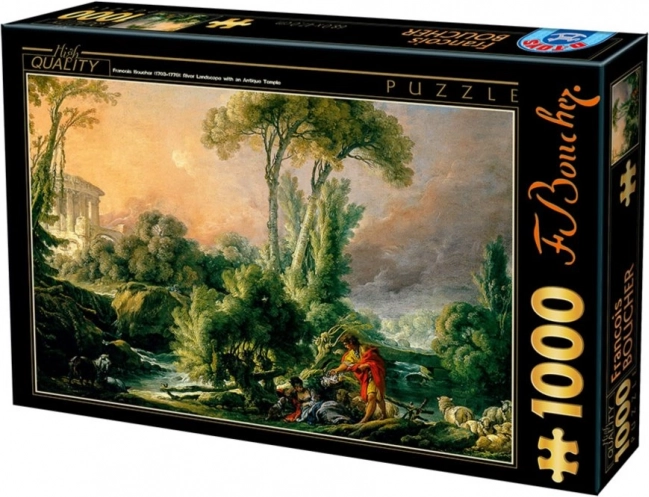 Puzzle Paysage imaginaire 1000 pièces