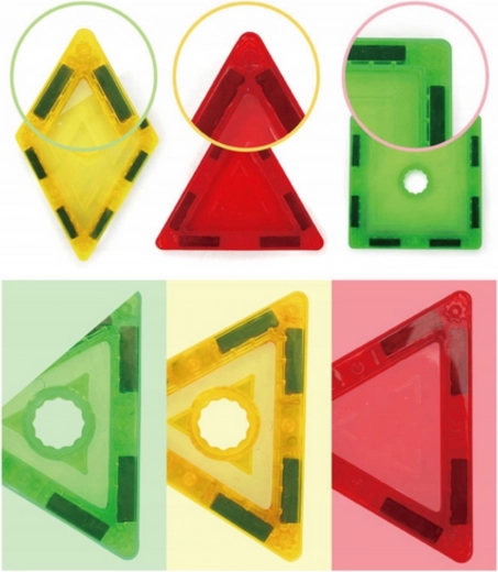 Formes et couleurs variées pour une créativité sans fin