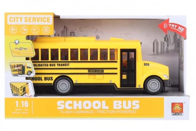 Bus scolaire à piles