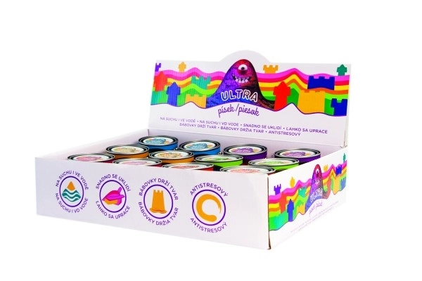 Ultra sable 120g, 6 couleurs