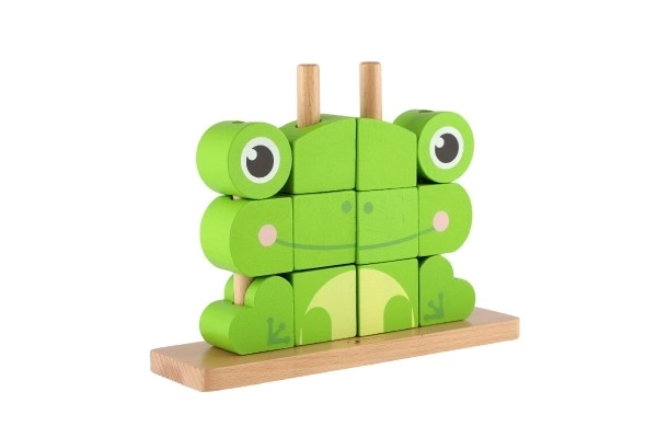 Puzzle en bois - Grenouille
