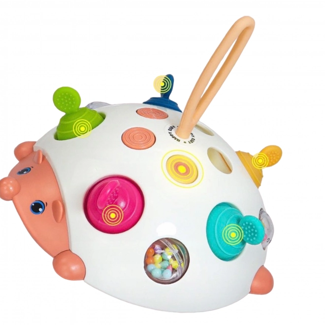 Jouet Sensoriel Hérisson 4-en-1 Pop-it Actif