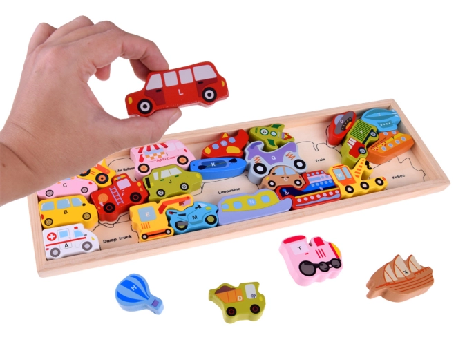 Plateau-puzzle pour trier et bien positionner
