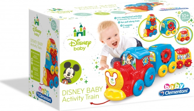 CLEMENTONI BABY Disney Train interactif empilable