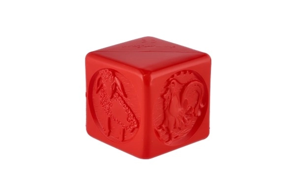 Blocs en plastique colorés avec animaux, ensemble de 8 pièces