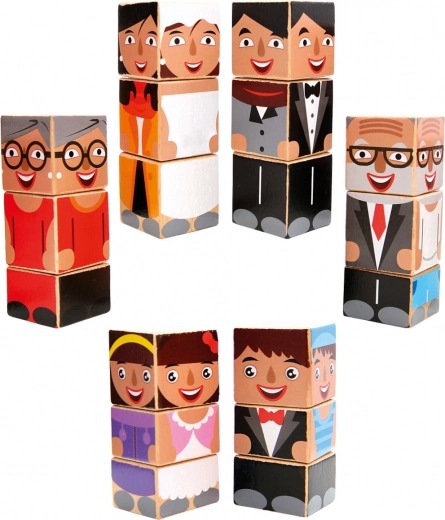 Mélange créatif des personnages