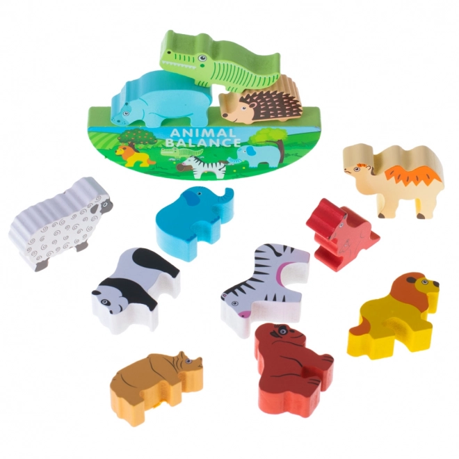 Jouet d'équilibre avec animaux